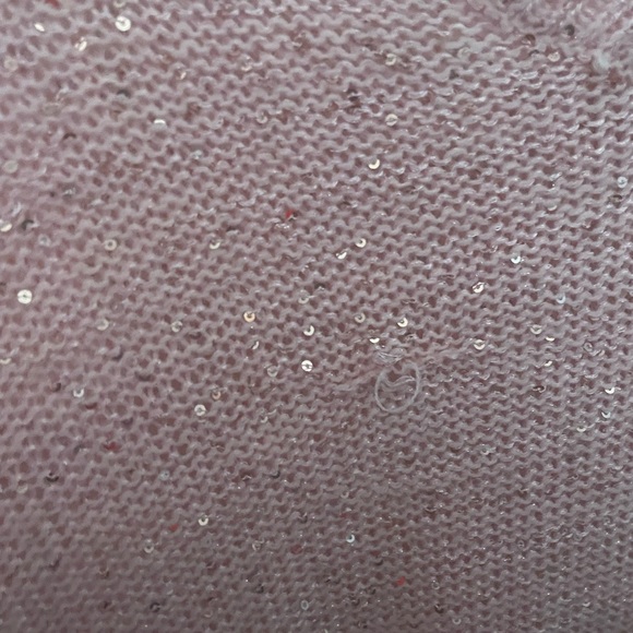 Pink sequin sweater - Picture 3 of 5